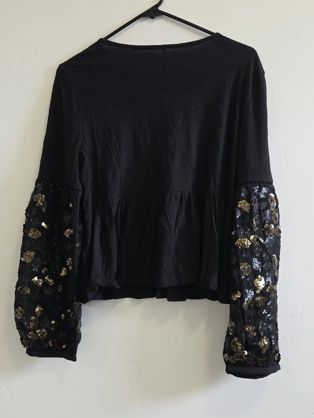 Anthropologie black gold